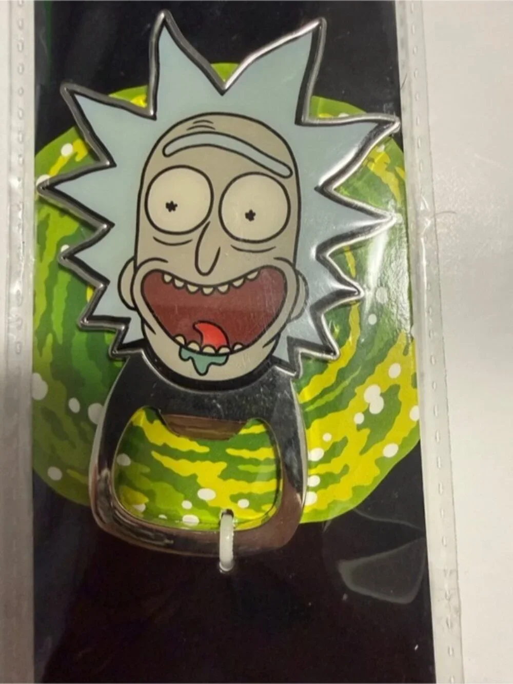 Rick and Morty Magnetic Bottle Opener – Rick Face Metal Opener